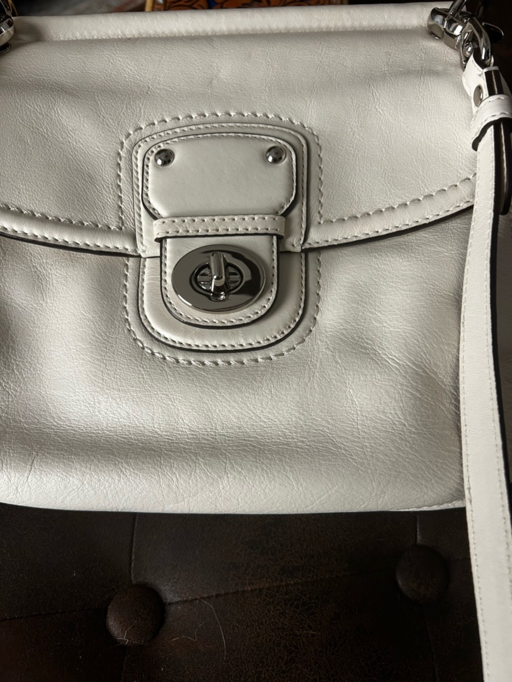 Coach in Ivory/White with Silver HardwareWillis 70th Anniversary Limited EDITION